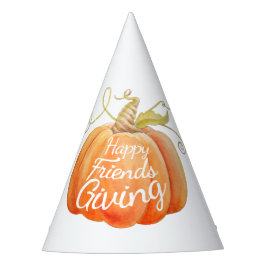 Chapéu De Festa Arte de aquarela de abóbora