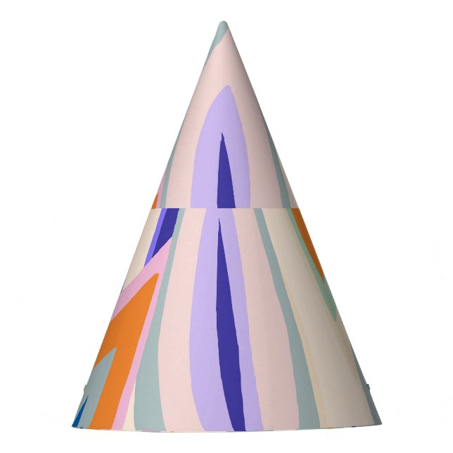 Chapéu De Festa Arte de Verão: Padrão de Colagem Criativa (Frente)