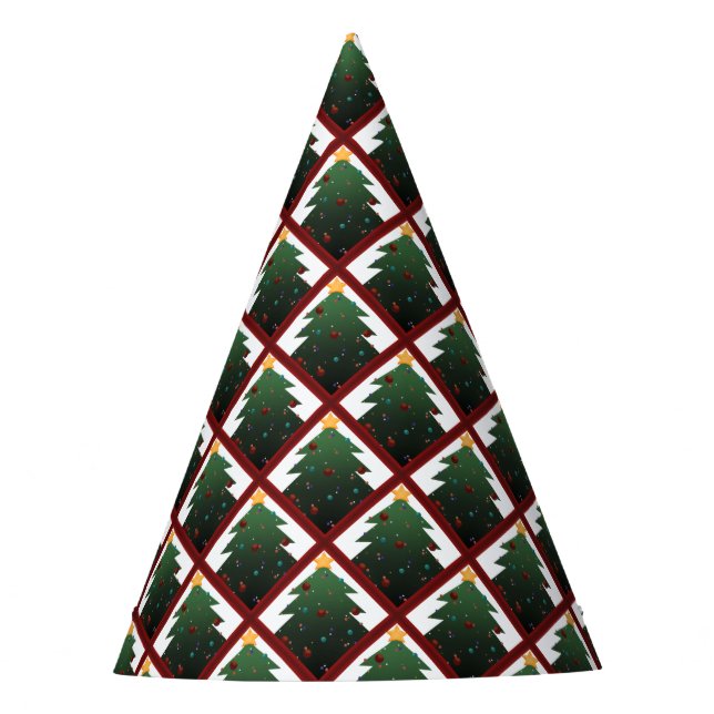 Chapéu De Festa Árvore de Natal (Frente)