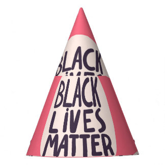 Chapéu De Festa As vidas negras têm matéria, padrão caligráfico