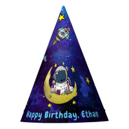 Chapéu De Festa Astronauta e Lua