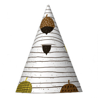 Chapéu De Festa Autumn Acorns: Vintage Vibes