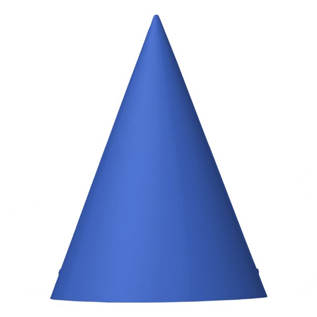 Chapéu de festa azul de galinha (Frente)