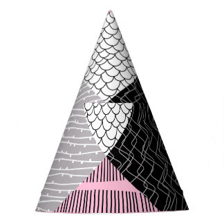 Chapéu De Festa Azulejos, desenho à mão livre.