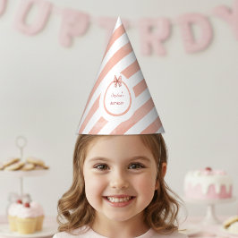 Chapéu De Festa Baking Party Girls Birthday Fun Pink Pastel