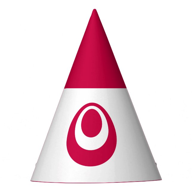 Chapéu De Festa Bandeira da Prefeitura de Okinawa, Japão (Frente)