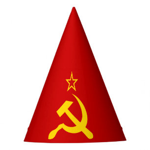Chapéu De Festa Bandeira da URSS - Bandeira da União Soviética