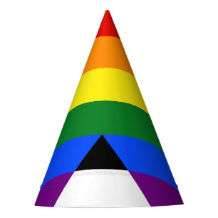 Chapéu De Festa Bandeira de aliado straight da SlipperyJoe lisa ar