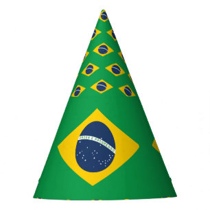 Chapéu De Festa Bandeira de Brasil