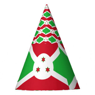Chapéu De Festa Bandeira de Burundi