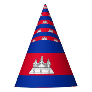 Chapéu De Festa Bandeira de Cambodia