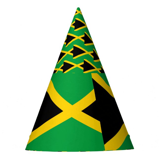 Chapéu De Festa Bandeira de Jamaica (Frente)