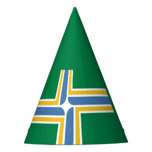 Chapéu De Festa Bandeira de Portland, Oregon Party Hat