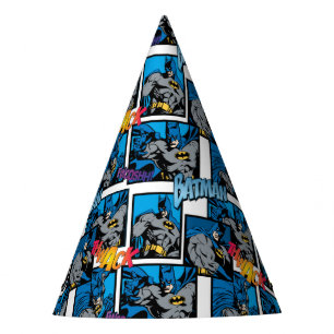 Chapéu De Festa Batman Knight FX - Padrão de Thwack/Fwooshh 30A