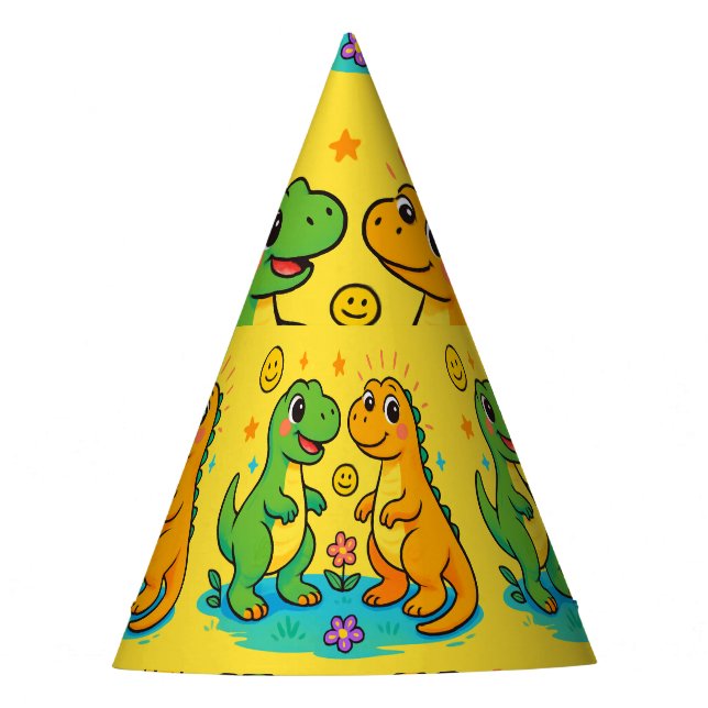 Chapéu De Festa Bebê Dinossauro Festa 🦖 🎉 (Frente)