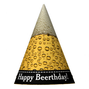 Chapéu De Festa Beerthday feliz! Aniversário da cerveja do adulto