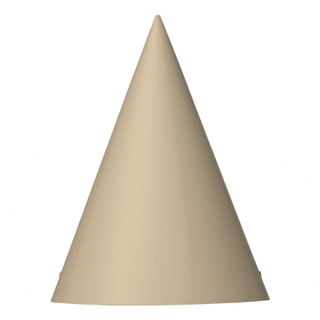 Chapéu De Festa Bege Champanhe (Frente)