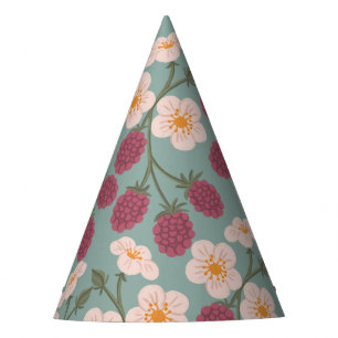 Chapéu De Festa Berry First Strawberry Buquê Birthday