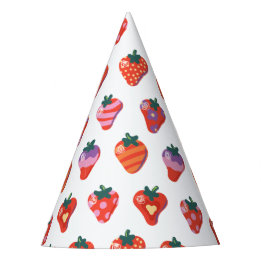 Chapéu De Festa Berry Special Strawberry Birthday
