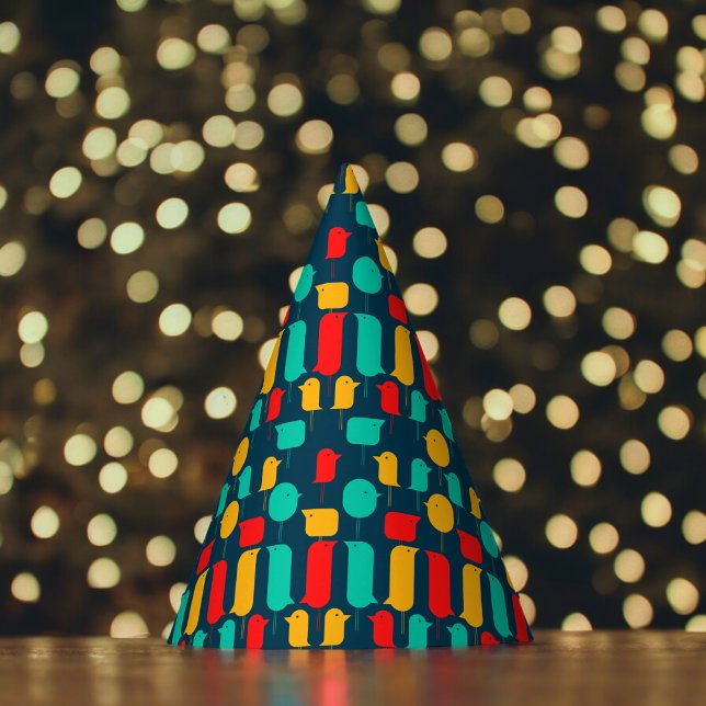 Chapéu De Festa Bird Cartoon (Bird Cartoon Paper party hat, Kids,adults,party birthday hat,Baby Shower,wedding,celebration hat)