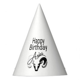 Chapéu De Festa Birthday Aries, o Ram Zodiac