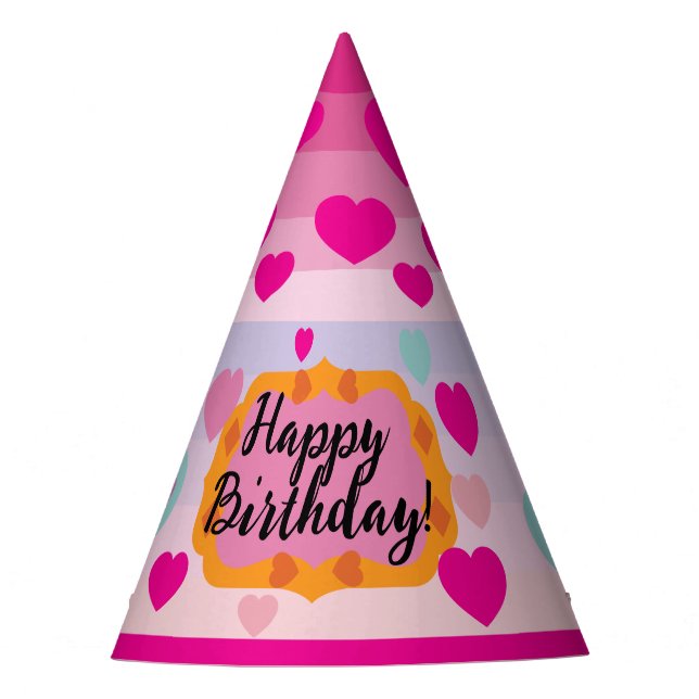 Chapéu De Festa Birthday hats for guests! (Frente)