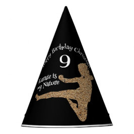 Chapéu De Festa Black Japan Boy Martit Karate Aniversário Paper
