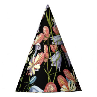 Chapéu De Festa Bladder Campion Bells: Watercolor Floral