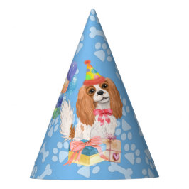 Chapéu De Festa Blenheim Cavalier King Charles Spaniel Birthday