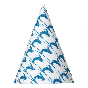 Chapéu De Festa Blue-Skier