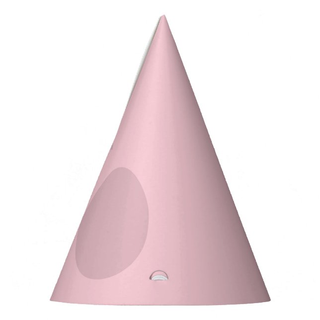 Chapéu De Festa Blush Pink com Bolinhas  (Esquerda)