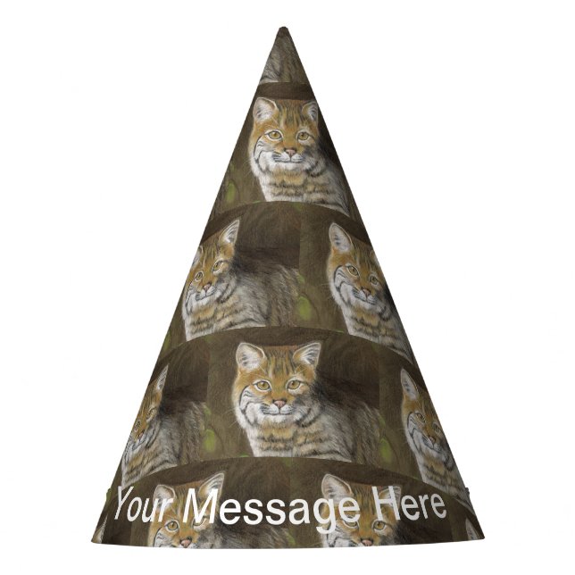 Chapéu De Festa Bobcat (Frente)