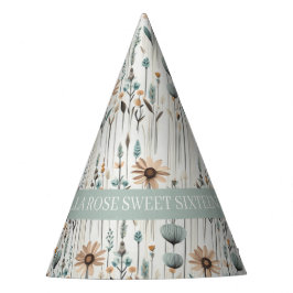 Chapéu De Festa Boho Wildflower