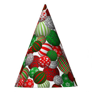 Chapéu De Festa Bolas de Natal