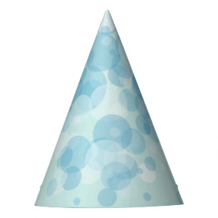 Chapéu De Festa Bolhas azuis