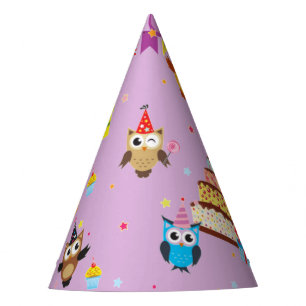 Chapéu De Festa bolo de festa de aniversário de coruja