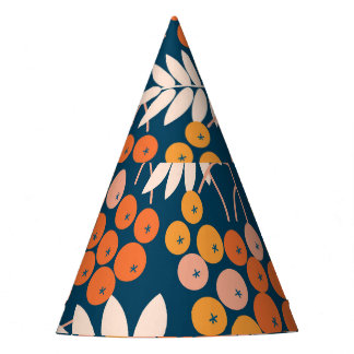 Chapéu De Festa Bright Rowanberry Autumn Seamless Design