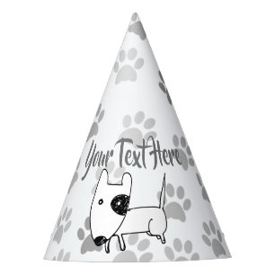 Chapéu De Festa Bull Terrier inglês