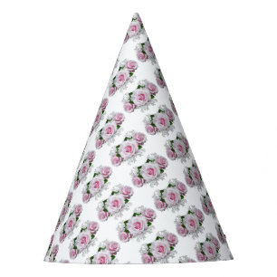 Chapéu De Festa Buquê rosa rosa rosa
