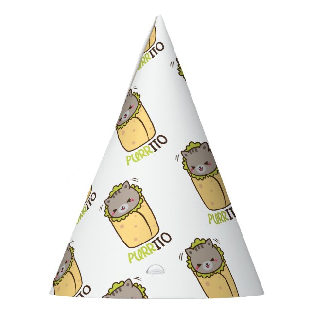 Chapéu De Festa Burrito do gatinho de Purrito (Esquerda)