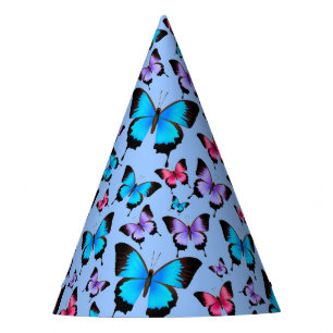 Chapéu De Festa Butterflies do Party Hat