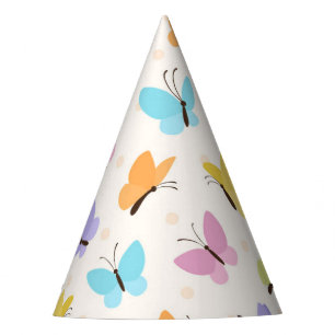 Chapéu De Festa Butterflies do Party Hat