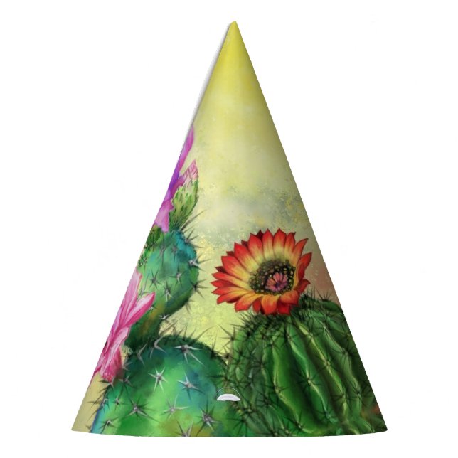 Chapéu De Festa Cactus Flowers Party Hat (Esquerda)