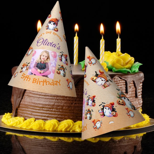 Chapéu De Festa Café Lover Ghost Party Hat para Crianças (Criador carregado)