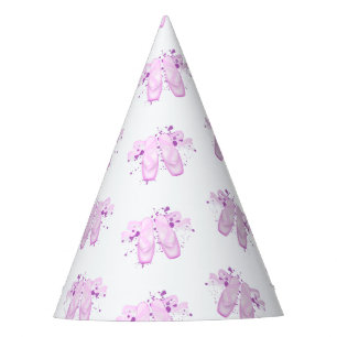 Chapéu De Festa Calçados de Ponta de Aniversário do Balé Rosa Eleg