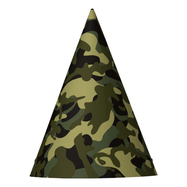 Chapéu De Festa Camuflagem Euro Primavera (Frente)