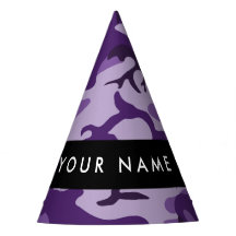 Camuflagem Roxa Seu Nome Personalize