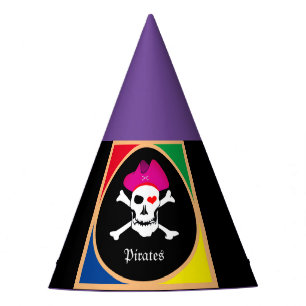 Chapéu De Festa Capitão "Grace" & Pirates - Ilha do Tesouro /Girl