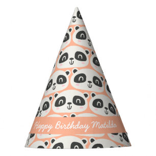 Chapéu De Festa Caráter bonitinho do aniversário infantil do panda