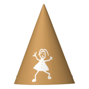 Chapéu De Festa Caráter criançola do desenho em alguma cor